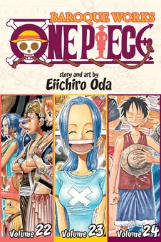Бумажная книга «One Piece. 3-in-1 Edition. Volume 8», автор Эйитиро Ода - фото №1 - миниатюра