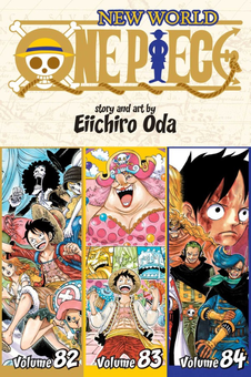 Бумажная книга «One Piece. 3-in-1 Edition. Volume 28», автор Эйитиро Ода - фото №1 - миниатюра