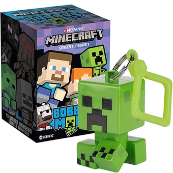  «Брелок JINX Minecraft Bobble Mobs Blind Packs Series 1 (JINX-7938)», бренда JINX - фото №1 - миниатюра