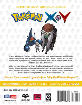 Бумажная книга «Pokemon X•Y.  Volume 7», автор Хидэнори Кусака - фото №2 - миниатюра