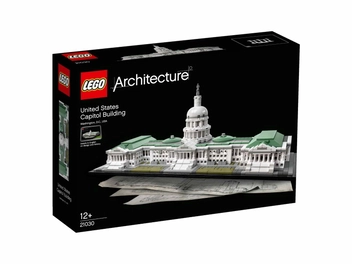  «Конструктор LEGO Architecture Капитолий США (21030)», бренда LEGO - фото №2 - миниатюра