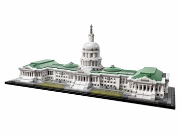  «Конструктор LEGO Architecture Капитолий США (21030)», бренда LEGO - фото №4 - миниатюра