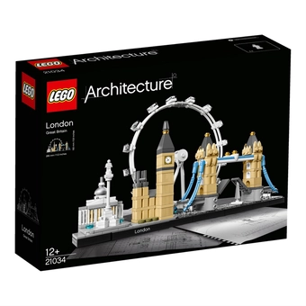  «Конструктор LEGO Architecture Лондон (21034)», бренда LEGO - фото №2 - миниатюра