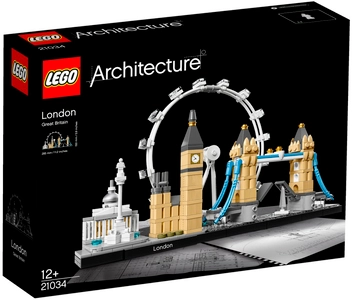  «Конструктор LEGO Architecture Лондон (21034)», бренда LEGO - фото №1 - миниатюра