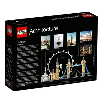  «Конструктор LEGO Architecture Лондон (21034)», бренда LEGO - фото №3 - миниатюра