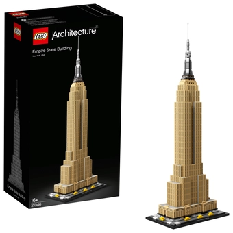  «Конструктор LEGO Architecture Емпайр-стейт-білдінг (21046)», бренду LEGO - фото №4 - мініатюра