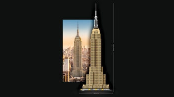  «Конструктор LEGO Architecture Емпайр-стейт-білдінг (21046)», бренду LEGO - фото №7 - мініатюра