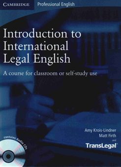 Паперова книга «Introduction to International Legal English Student's Book with Audio (+CD)», автор Эми Кройс-Линднер - фото №1 - мініатюра