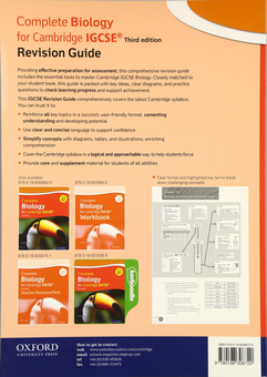 Бумажная книга «Complete Biology for Cambridge IGCSE 3ed. Revision Guide», автор Рон Пикеринг - фото №2 - миниатюра