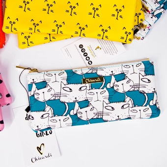 «Косметичка-пенал Chicardi Cats Pink (A002507)», бренда Chicardi - фото №4 - миниатюра