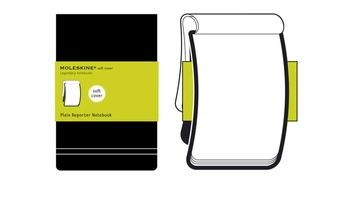  «Карманная записная книжка репортера Moleskine Черная нелинованная (978-88-8370-550-2)», бренда Moleskine - фото №4 - миниатюра