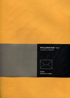  «Папка-конверт Moleskine Folio Professional Оранжевая (PFFDSM15EN)», бренда Moleskine - фото №2 - миниатюра