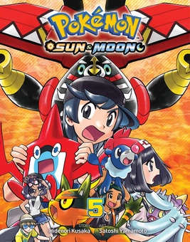 Паперова книга «Pokemon. Sun & Moon. Volume 5», автор Хiденорi Кусака - фото №1 - мініатюра