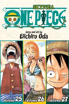 Бумажная книга «One Piece. 3-in-1 Edition. Volume 9», автор Эйитиро Ода - фото №1 - миниатюра