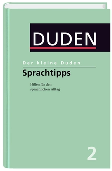 Бумажная книга «Der Kleine Duden: Sprachtipps» - фото №1 - миниатюра