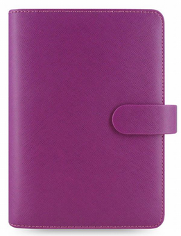  «Органайзер Filofax Saffiano Personal Raspberry (18-022453)», бренда Filofax - фото №1 - миниатюра