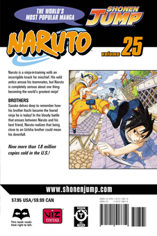 Бумажная книга «Naruto. Volume 25», автор Масаси Кисимото - фото №2 - миниатюра