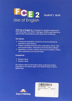 Паперова книга «FCE Use of English 2. Student's Book», автор Вірджинія Еванс - фото №2 - мініатюра