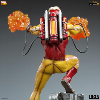  «Статуэтка Marvel X-Men Pyro (MARCAS30420-10)», бренду Marvel - фото №2 - мініатюра