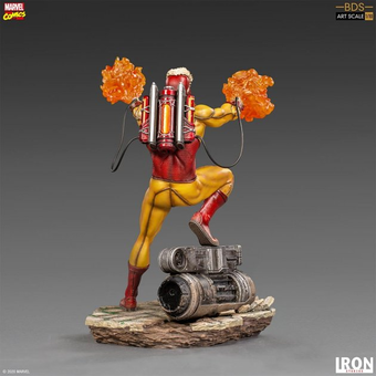  «Статуэтка Marvel X-Men Pyro (MARCAS30420-10)», бренду Marvel - фото №4 - мініатюра