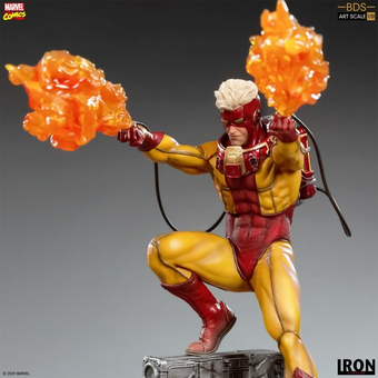  «Статуэтка Marvel X-Men Pyro (MARCAS30420-10)», бренду Marvel - фото №6 - мініатюра