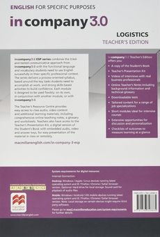Паперова книга «In Company 3.0 ESP Logistics Teacher's Edition», авторів Джон Еллісон, Джеремі Тауненд - фото №2 - мініатюра
