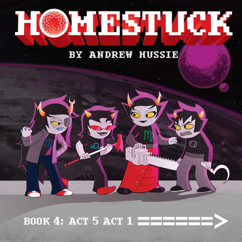 Бумажная книга «Homestuck. Book 4», автор Эндрю Хасси - фото №1 - миниатюра