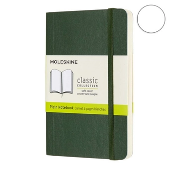  «Кишеньковий блокнот Moleskine Classic Нелінійований Миртовий зелений (QP613K15)», бренду Moleskine - фото №2 - мініатюра