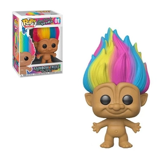  «Коллекционная фигурка Funko Pop! Trolls Rainbow Troll (44604)», бренда Funko Pop - фото №5 - миниатюра