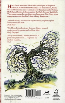 Паперова книга «Harry Potter and the Chamber of Secrets», автор Джоан Ролінґ - фото №3 - мініатюра