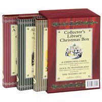 Бумажная книга «Collector's Library Christmas Box. Dickens. A Christmas Carol. Carroll. Alice in Wonderland. Baum. The Wizard», авторов Чарльз Диккенс, Льюис Кэрролл, Лаймен Фрэнк Баум - фото №1 - миниатюра