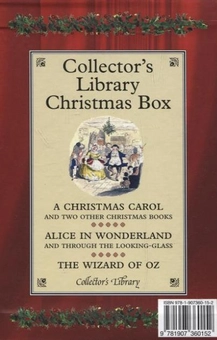 Бумажная книга «Collector's Library Christmas Box. Dickens. A Christmas Carol. Carroll. Alice in Wonderland. Baum. The Wizard», авторов Чарльз Диккенс, Льюис Кэрролл, Лаймен Фрэнк Баум - фото №3 - миниатюра