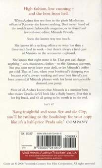 Бумажная книга «The Devil Wears Prada», автор Лорен Вайсбергер - фото №2 - миниатюра