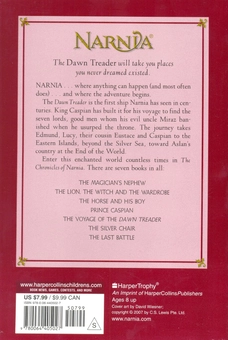 Бумажная книга «The Chronicles of Narnia. The Voyage of the 'Dawn Treader'», автор Клайв Стейплз Льюис - фото №3 - миниатюра