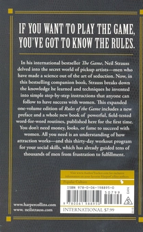 Бумажная книга «Rules of the Game», автор Нейл Стросс - фото №3 - миниатюра