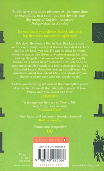 Паперова книга «High Fidelity», автор Нік Хорнбі - фото №3 - мініатюра