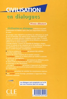 Паперова книга «Civilisation en dialogues. Niveau Debutant (+ CD-ROM)», автор Оділь Гранд-Клемент - фото №3 - мініатюра