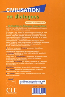 Паперова книга «Civilisation en dialogues. Niveau intermediaire (+ CD-ROM)», автор Оділь Гранд-Клемент - фото №3 - мініатюра