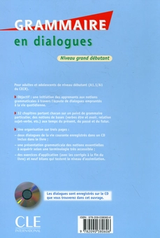 Паперова книга «Grammaire en dialogues. Niveau grand debutant (+ CD-ROM)», автор Оділь Гранд-Клемент - фото №3 - мініатюра