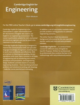 Бумажная книга «Cambridge English for Engineering. Student's  Book (+ 2 CDs)», автор Марк Иботсен - фото №3 - миниатюра