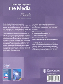 Паперова книга «Cambridge English for Media (+CD)», автор Нік Керамелла - фото №3 - мініатюра