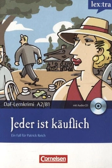 Паперова книга «Jeder ist kauflich. A2-B1 (+ CD-ROM)», авторів Фолькер Борбейн, Марі-Клер Лоек-Відерс - фото №1 - мініатюра