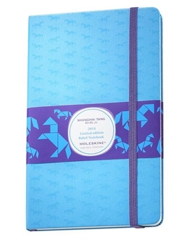  «Записная книжка Moleskine ST Horse средняя в линию голубая (SKQP060E1SHAH)», бренда Moleskine - фото №1 - миниатюра