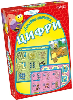  «Настільна гра Tactic Давайте вивчати цифри (40302)», бренду Tactic - фото №1 - мініатюра