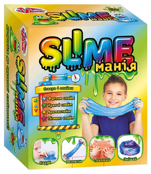  «Наукові розваги Ranok Creative Slime манія Хлопчики (12132092У)», бренда Ranok-Creative - фото №1 - миниатюра