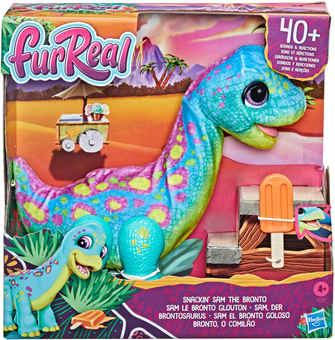 «Інтерактивна іграшка Hasbro Снекін Сем Бронто», бренду Hasbro - фото №1 - мініатюра