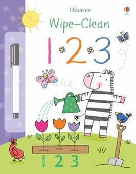 Паперова книга «Wipe-Clean 123», автор Фелісіті Брукс - фото №1 - мініатюра