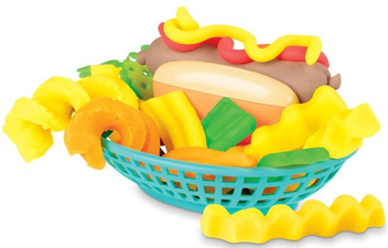  «Набір для творчості Play-Doh з пластиліном Картопля Фрі (5010993836390)», бренду Hasbro - фото №12 - мініатюра