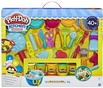  «Набір для творчості з пластиліном Hasbro Меганабір кухаря (5010993439041)», бренда Hasbro - фото №1 - миниатюра