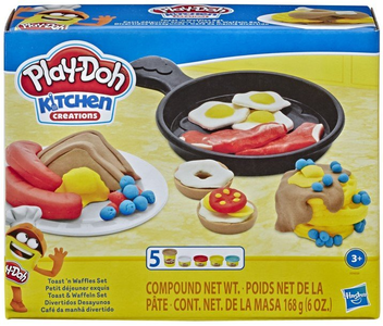 «Набір для творчості Play-Doh з пластиліном Кухонне приладдя в асортименті (5010993655175)», бренду Hasbro - фото №3 - мініатюра